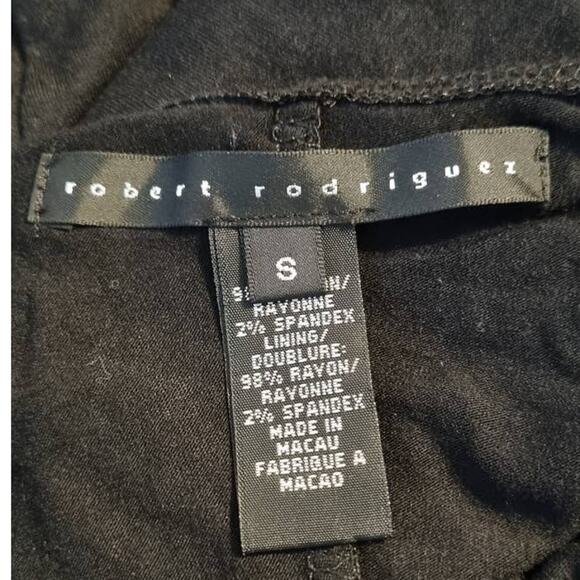 Robert Rodriguez Beaded Embellished Black Halter Top Women's Size Small - Picture 3 of 10